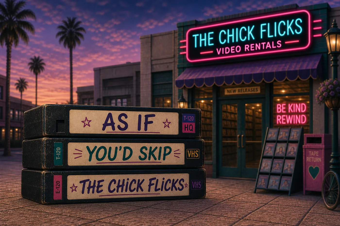 The Chick Flicks video rental store