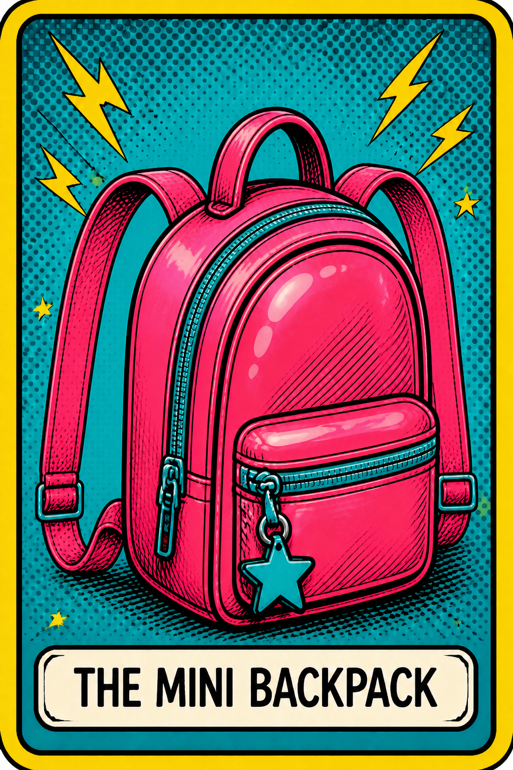 The Mini Backpack reading card